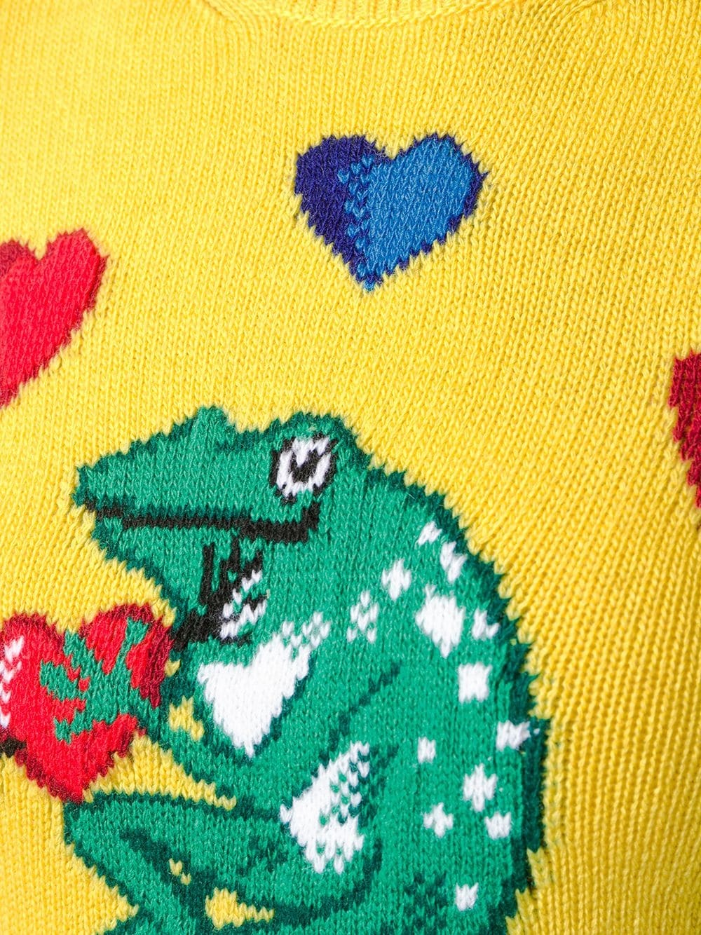 frog intarsia sweater - 5