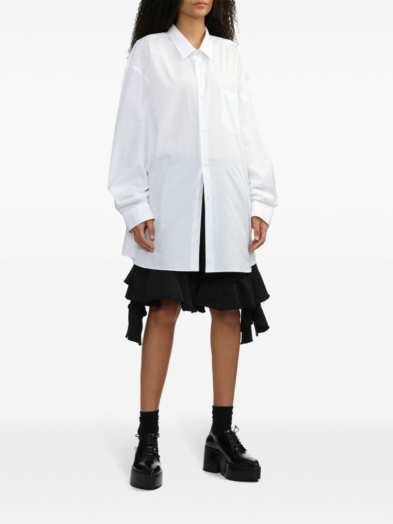 Comme des Garçons Comme des Garçons pleated ruffled shorts outlook
