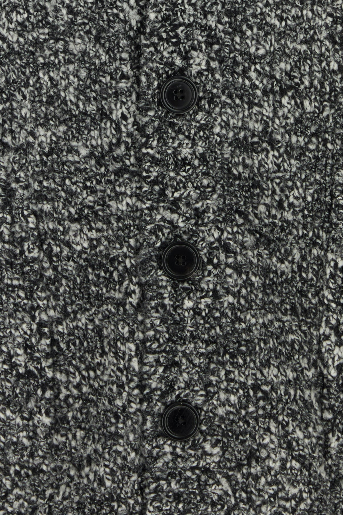 Two-tone wool blend cardigan - 3