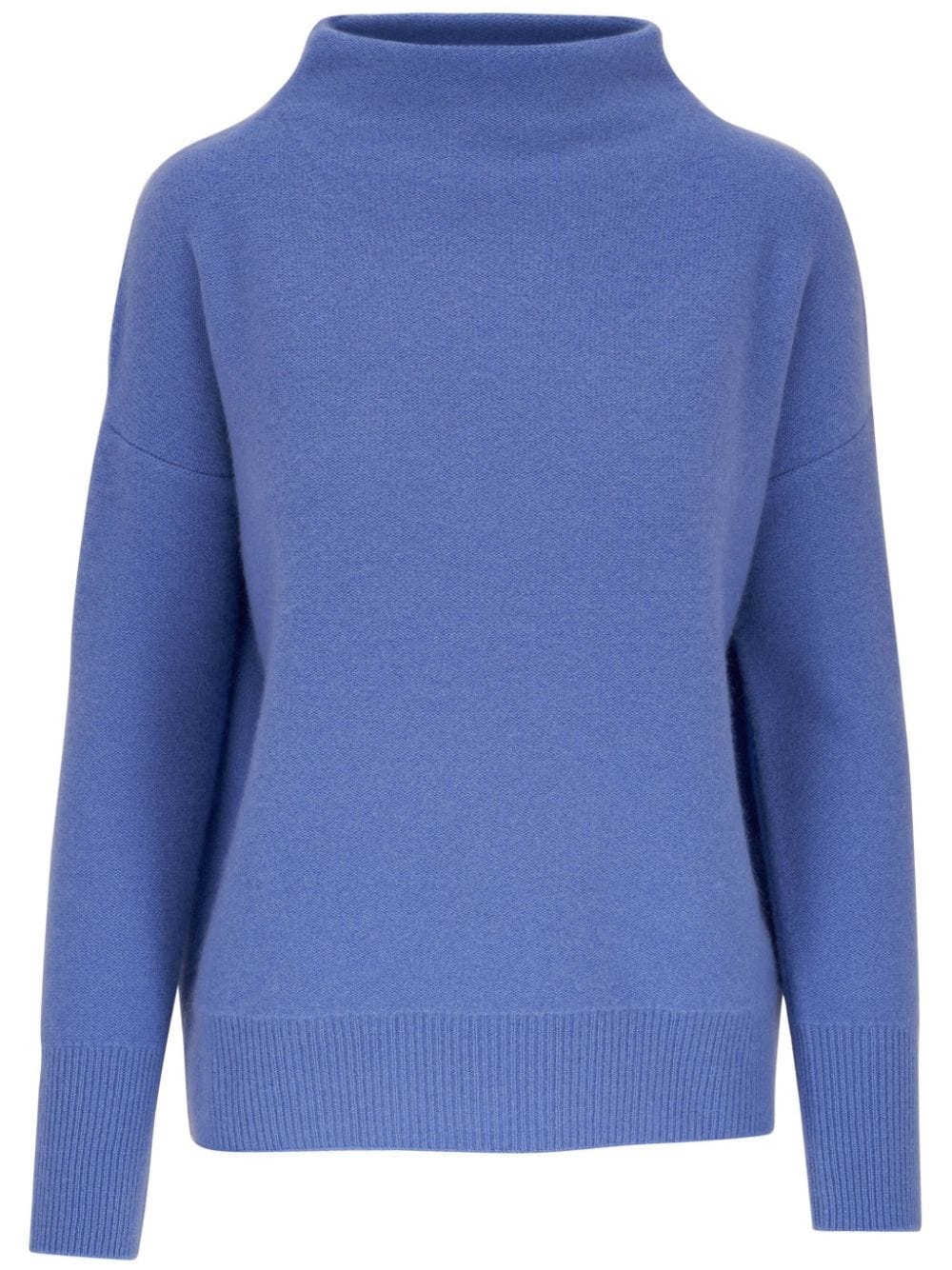mock-neck cashmere jumper - 1