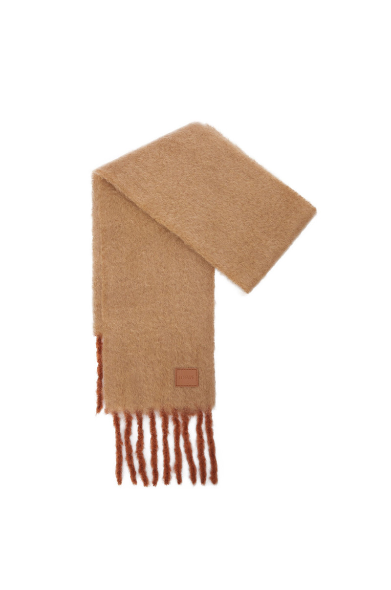 Scarf in mohair and wool blend 1