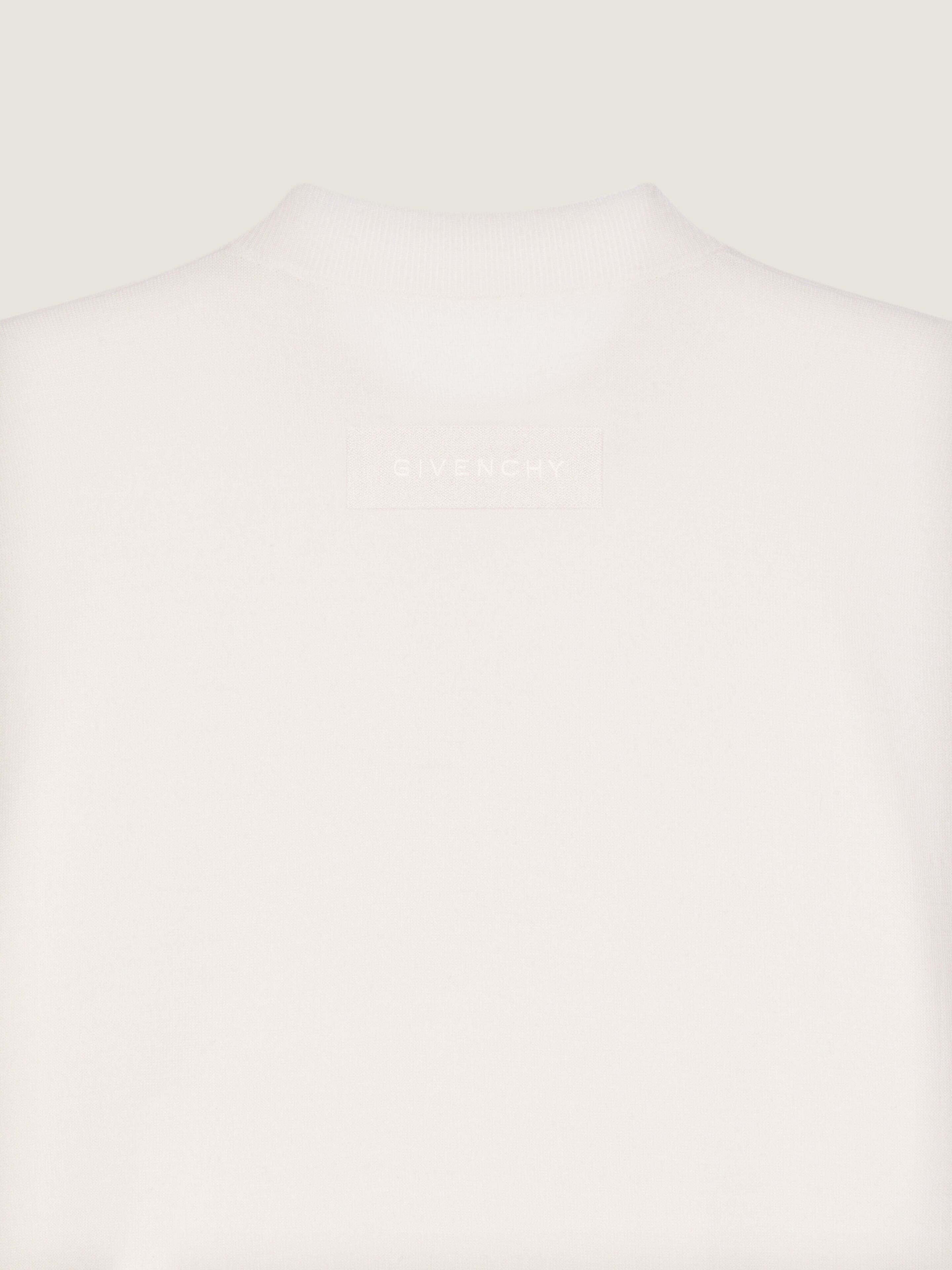 SHORT-SLEEVED SWEATER IN CASHMERE - 2