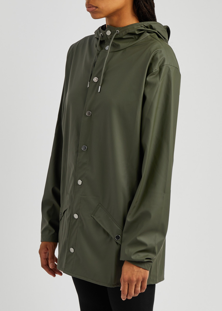 Hooded rubberised jacket - 2
