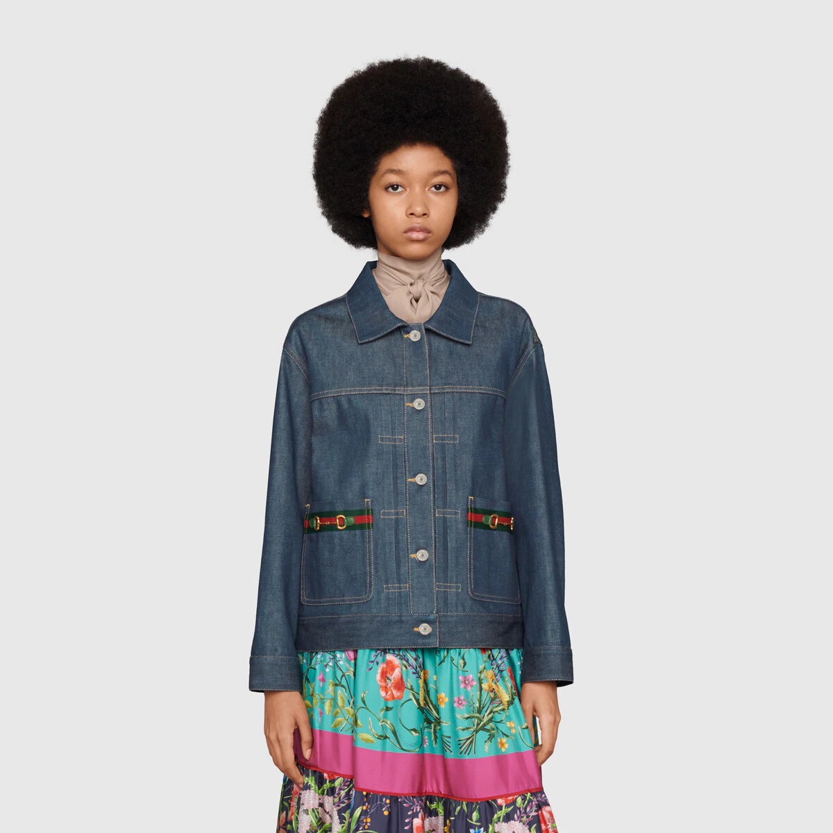 Gucci 100 denim jacket - 4