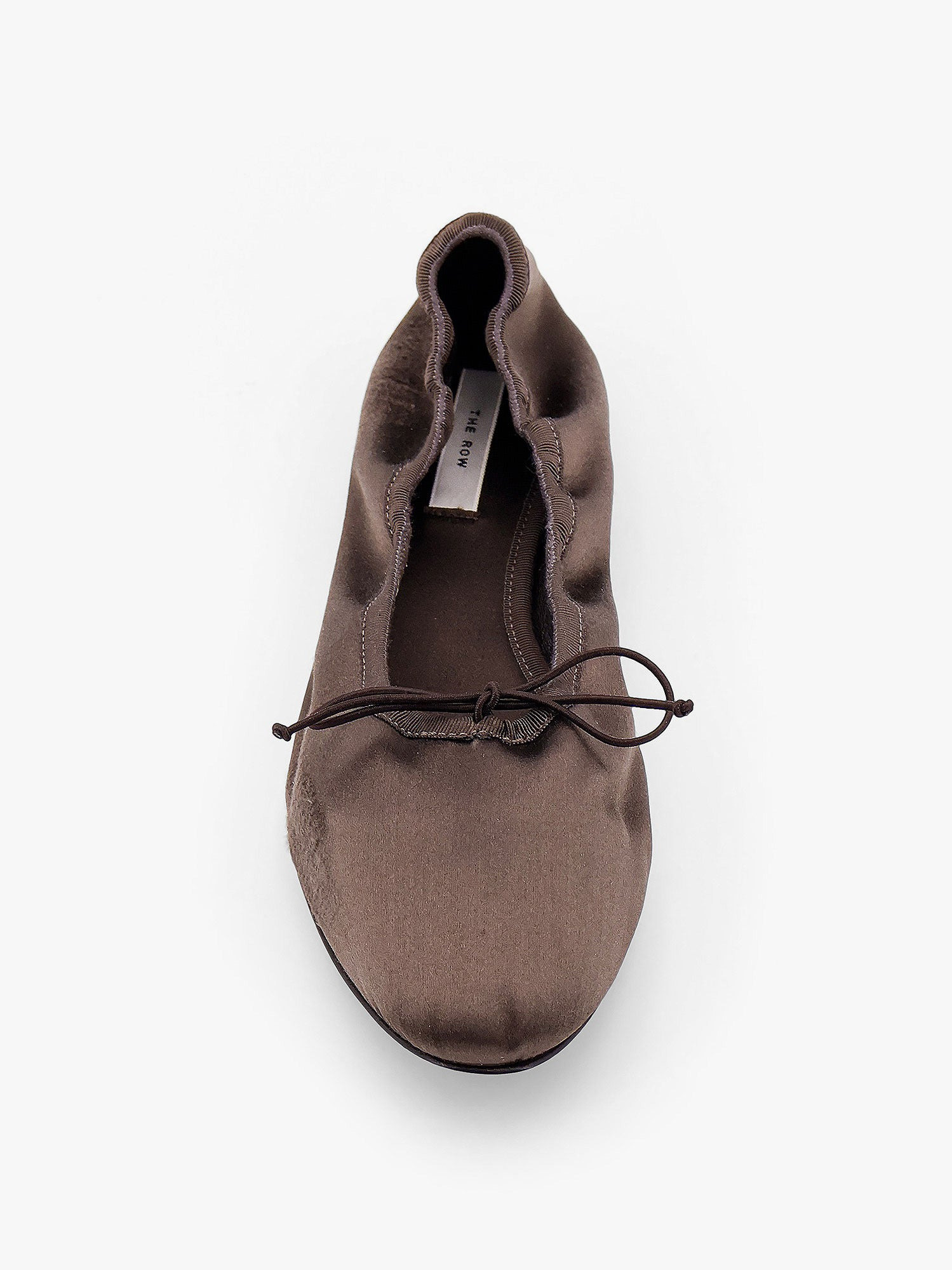 Awar Flat Satin Ballerinas - 6