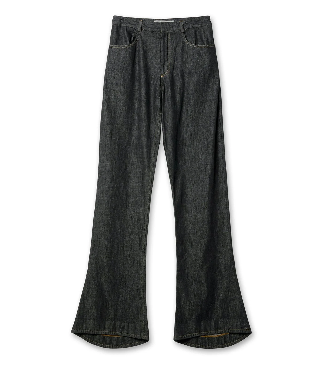 RIPPED PUDDLE JEANS - 1