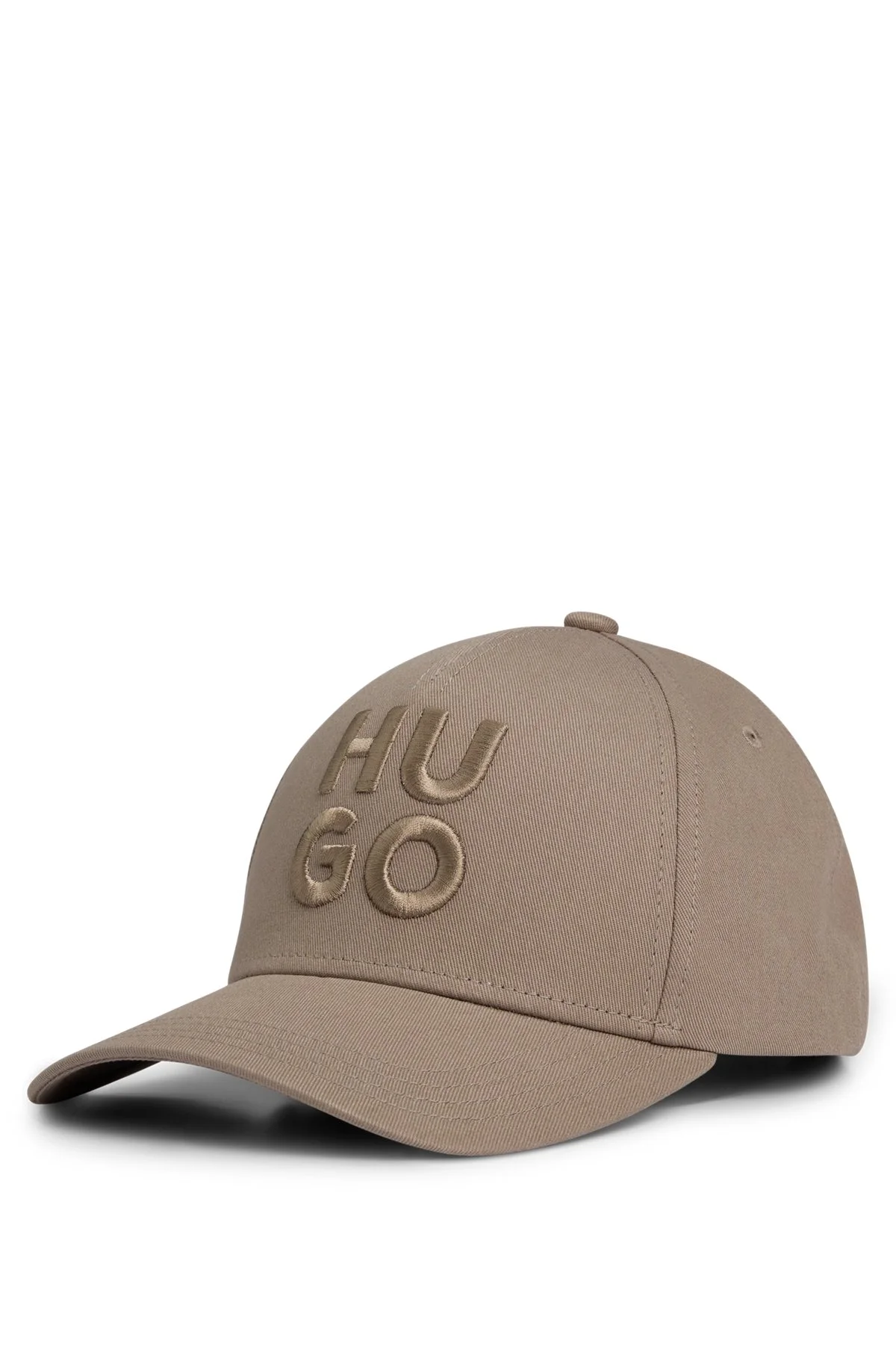 COTTON-TWILL CAP WITH EMBROIDERED LOGO - 1