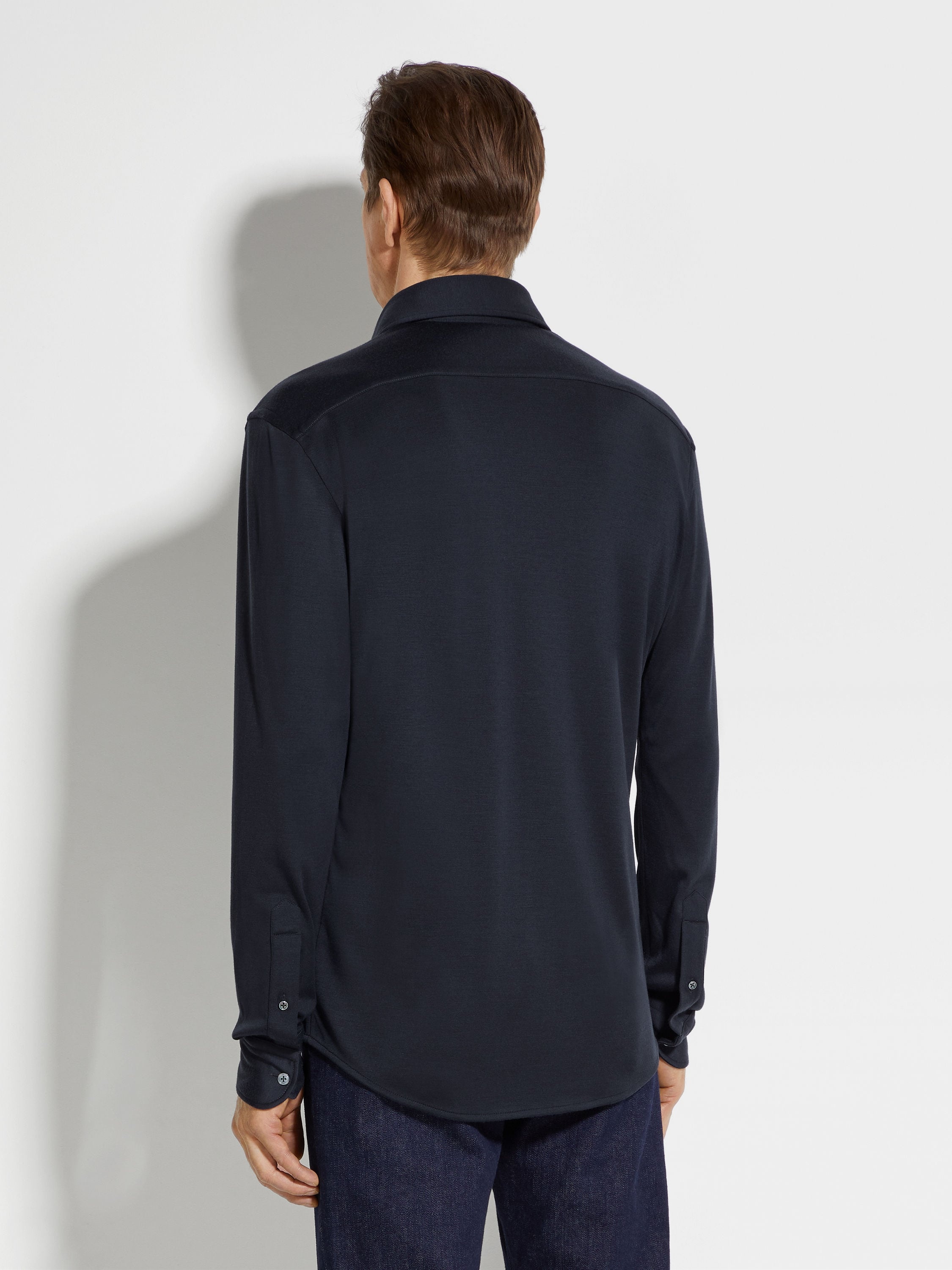 CASHMERE AND SILK SHIRT - 5