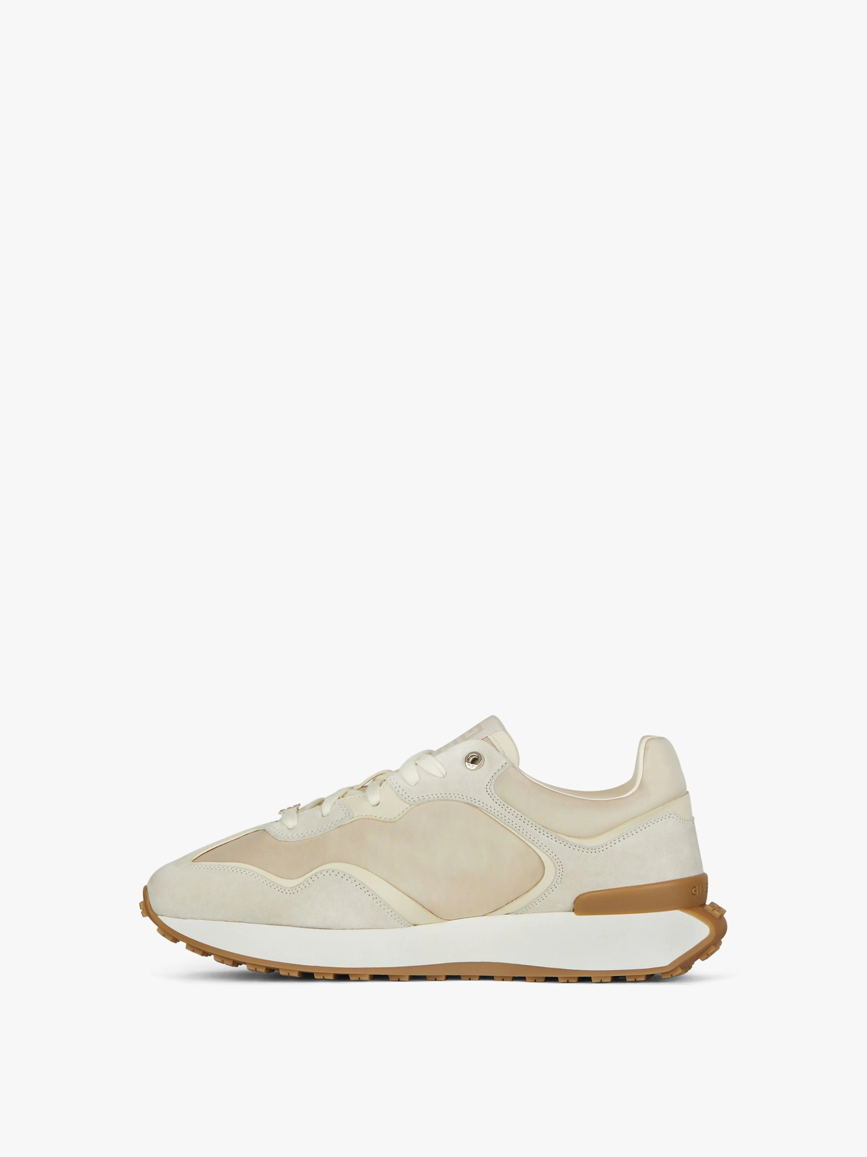 GIV RUNNER SNEAKERS IN SUEDE, LEATHER AND NYLON - 3