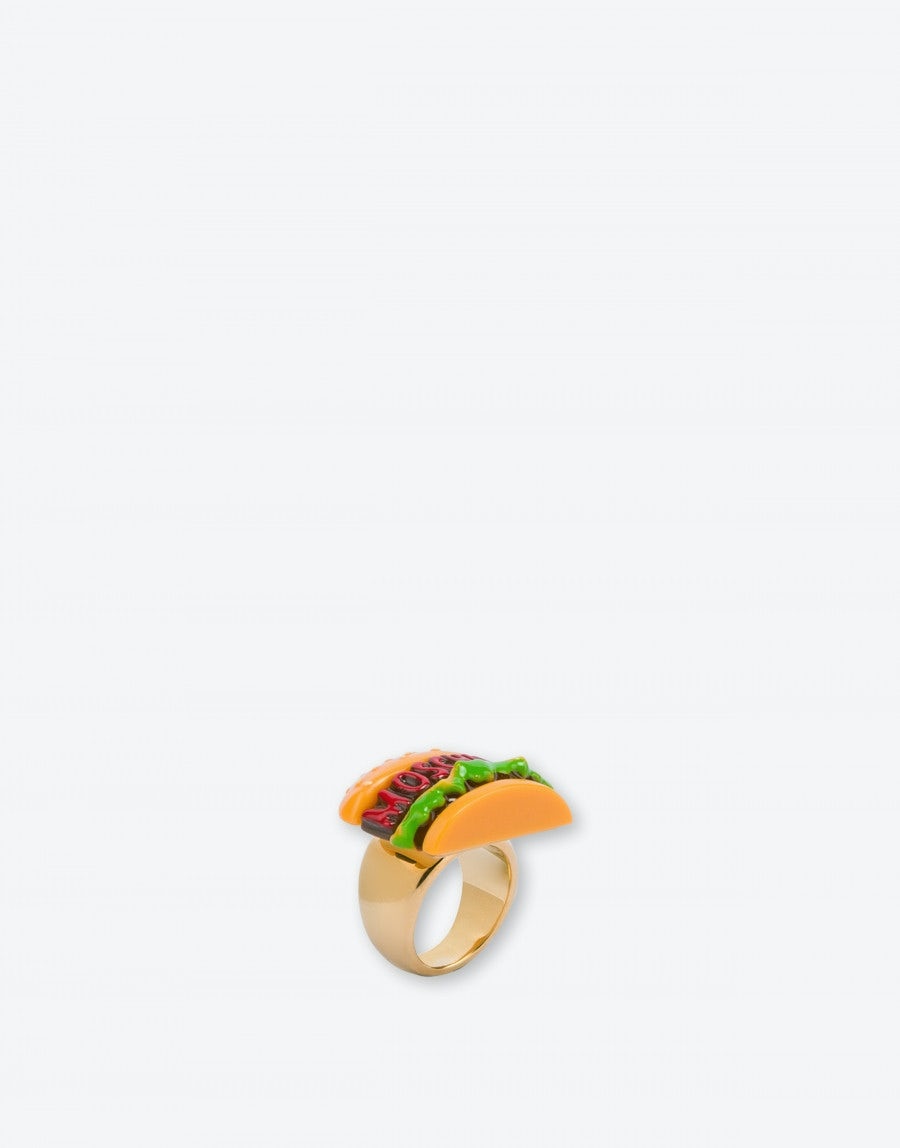 MOSCHINO HAMBURGER RING - 3