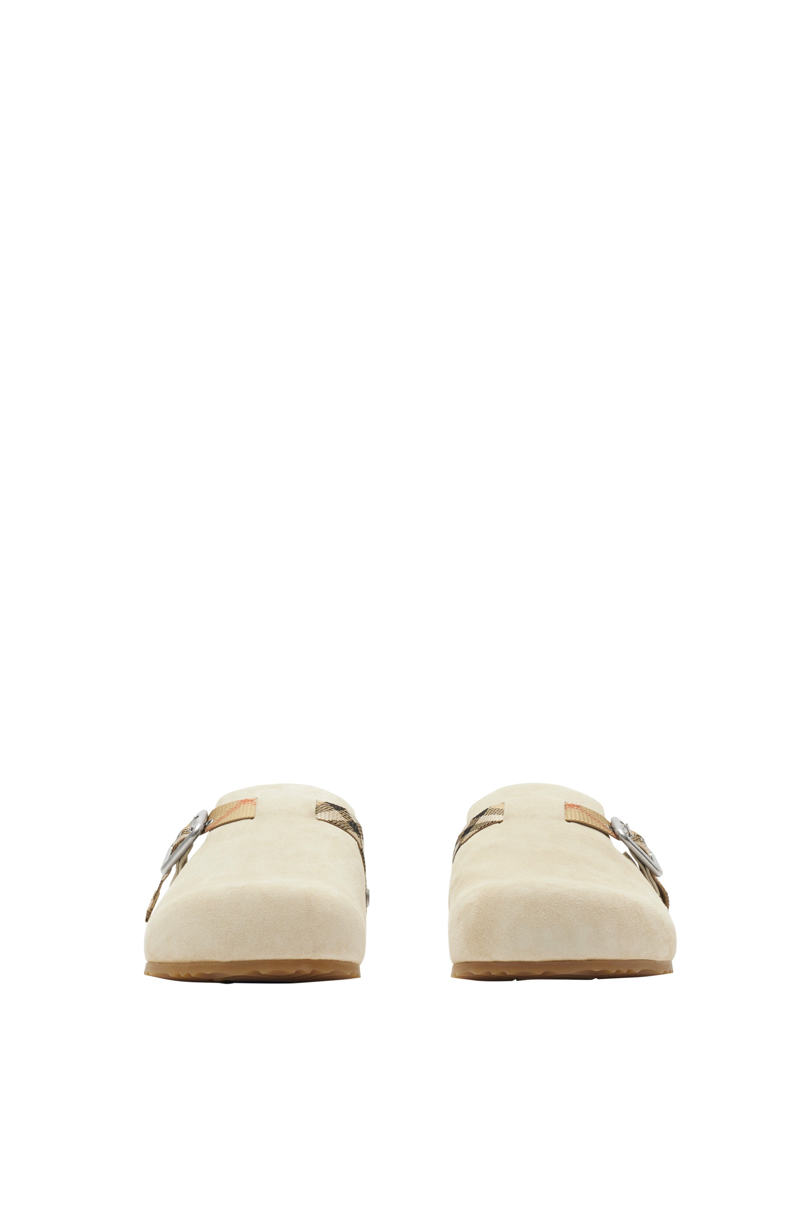 burberry Suede Urchin Clogs in Bake at Nordstrom - 3