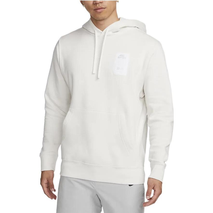 Nike NSW Hoodies 'White Logo' DX1084-030 - 4