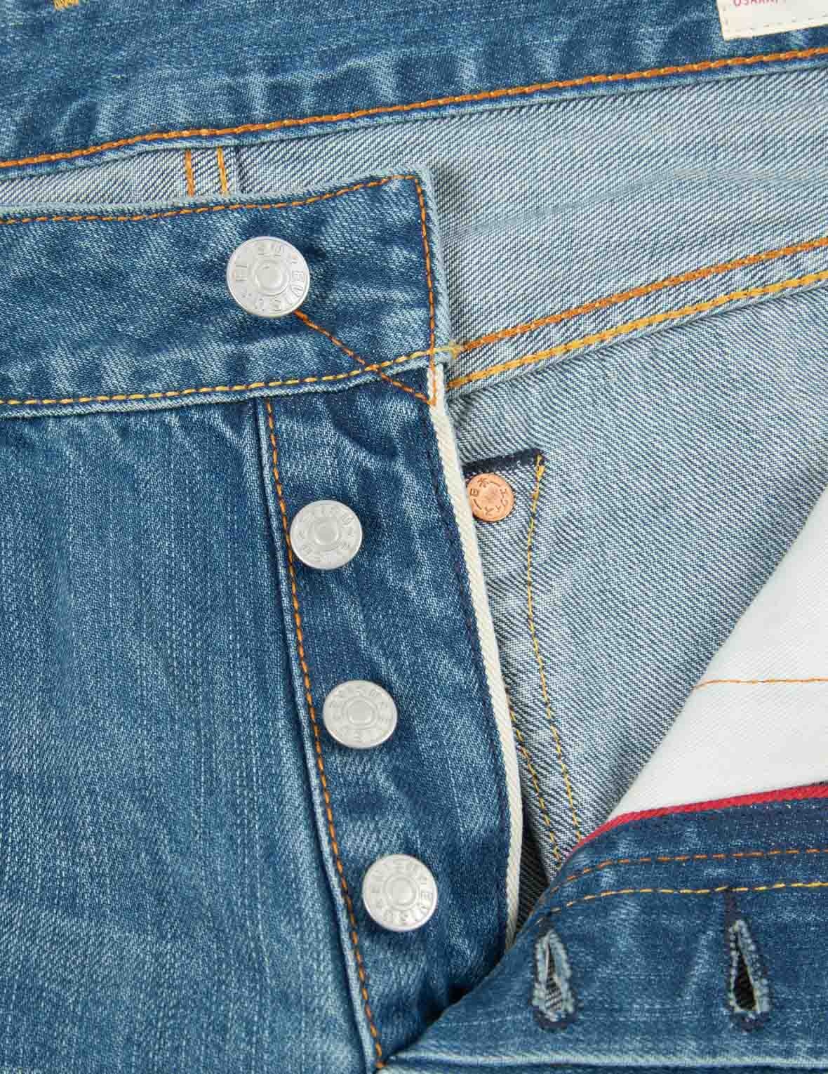SEAGULL PRINT SLIM-FIT JEANS #2010 - 9
