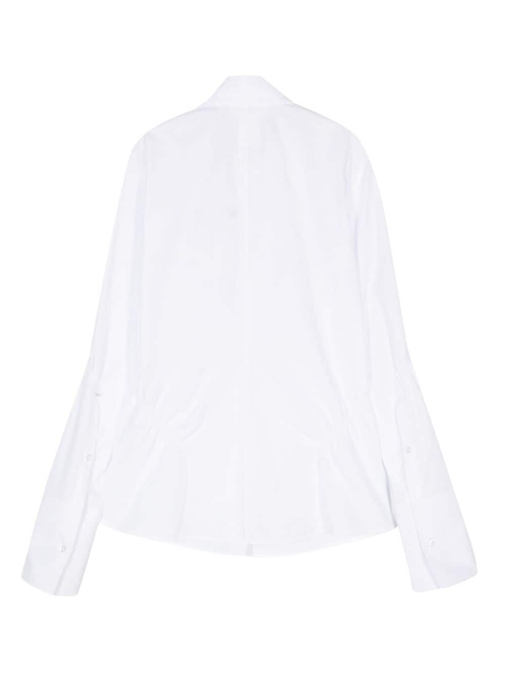 Austria ruched-detail shirt - 2