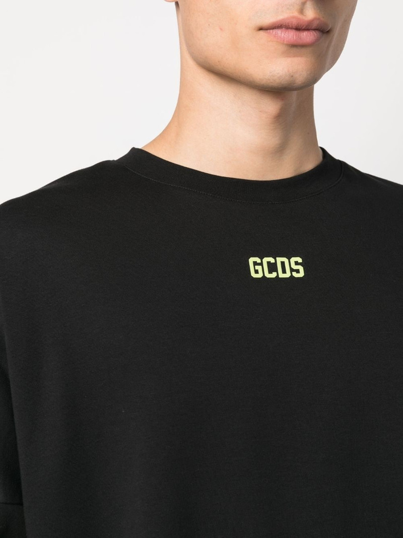 long-sleeved logo-print T-shirt 5