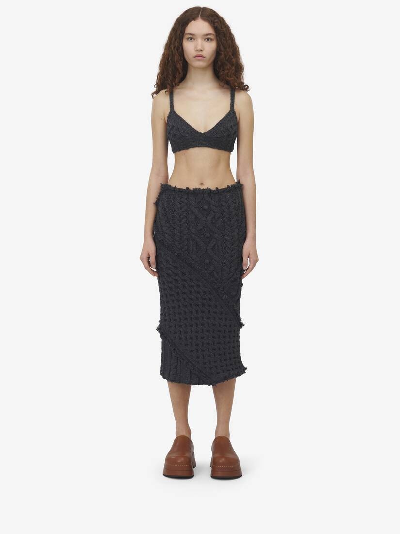 【関税&送料込】Alexander Mcqueen Ribbed Stretch Knit Pencil $_57.JPG?set_id=8800005007