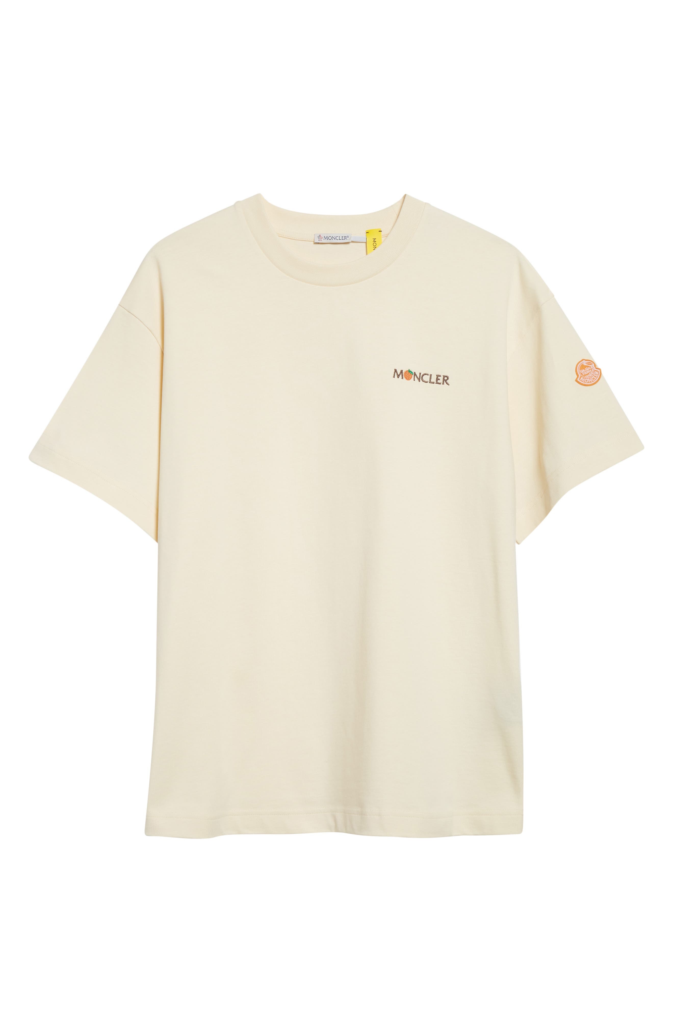 Moncler x Gilga Farm by Donald Glover Logo Patch T-Shirt in Natural at Nordstrom - 6