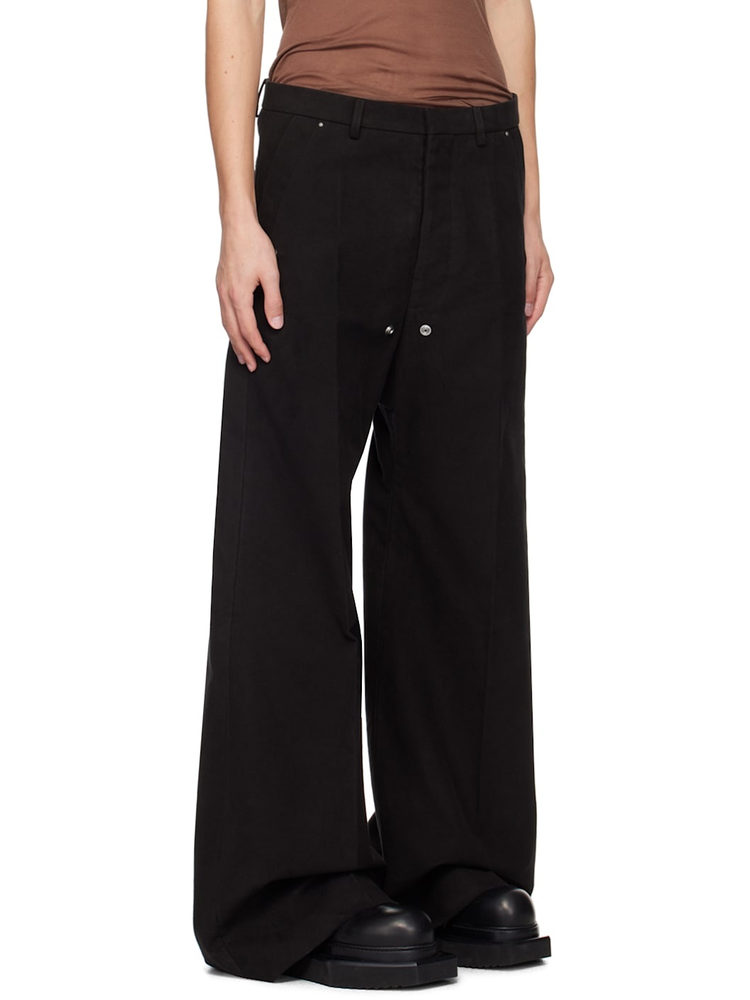 Black Tailored Bela Trousers - 2