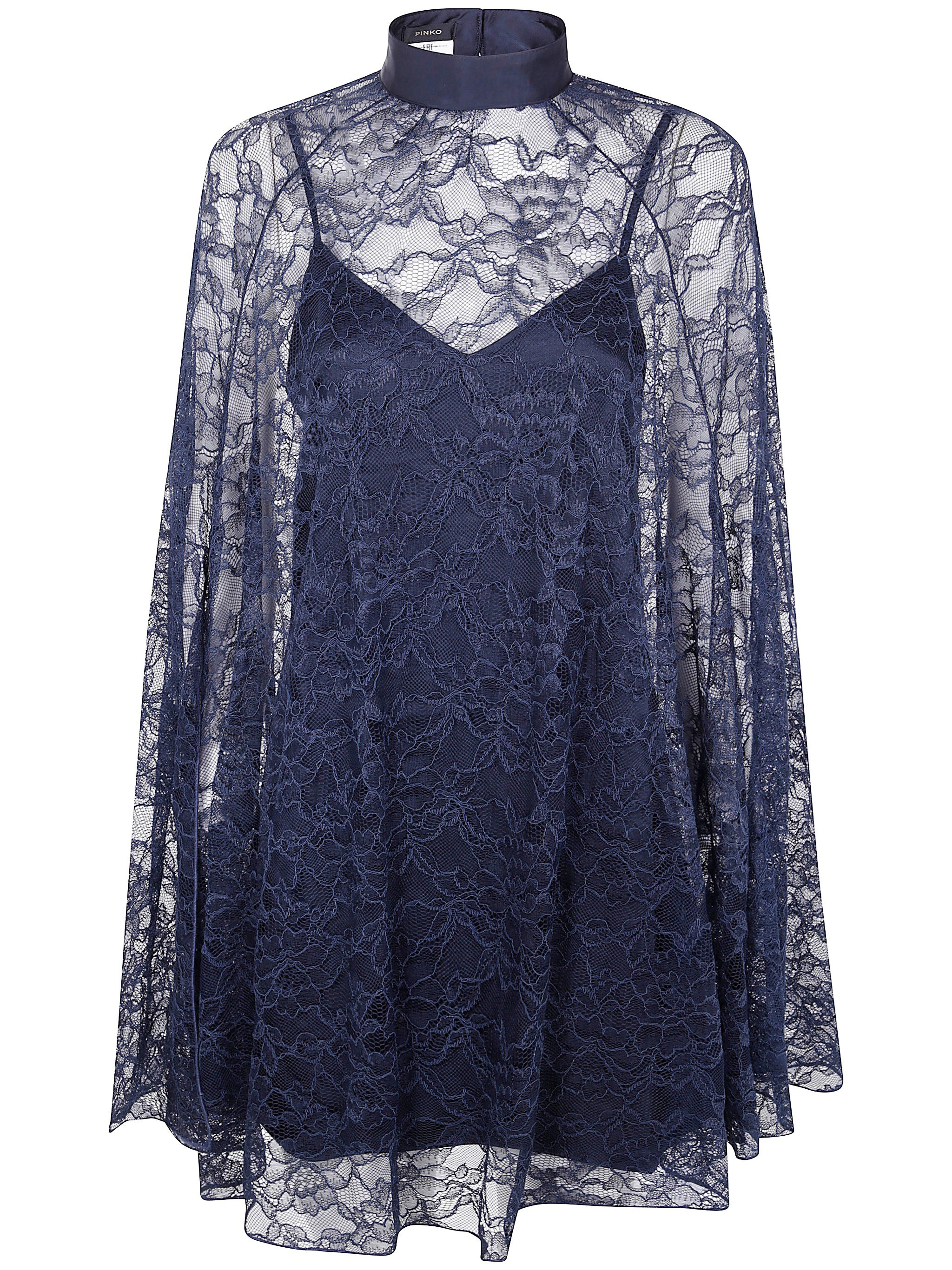Introducing the "SCAREBEO" Sain Dress by PINKO, a stunning addition to your wardrobe. This dress, cr - 1