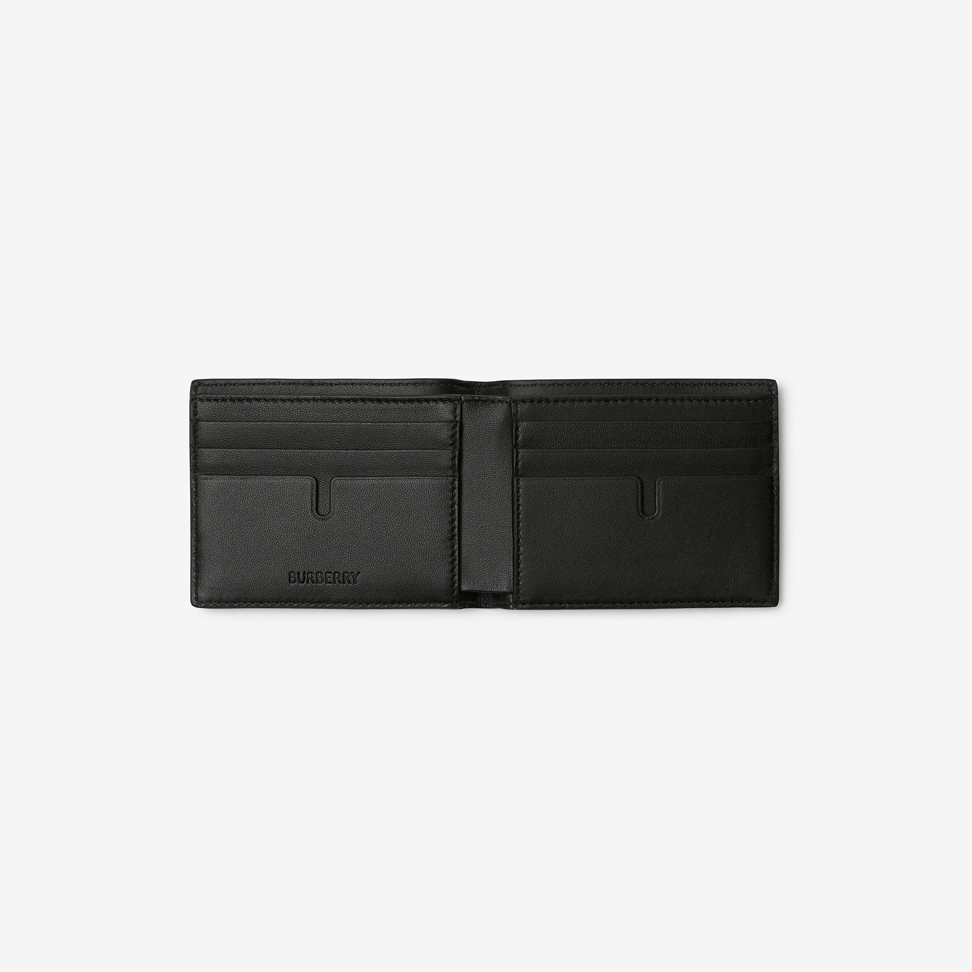Embossed Check Slim Bifold Wallet - 2