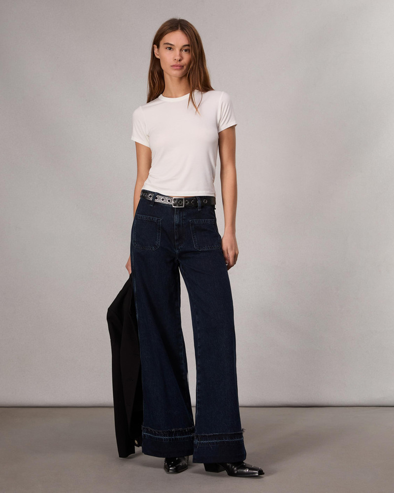 Marina Full-Length Jean Lightweight Rigid Denim 2