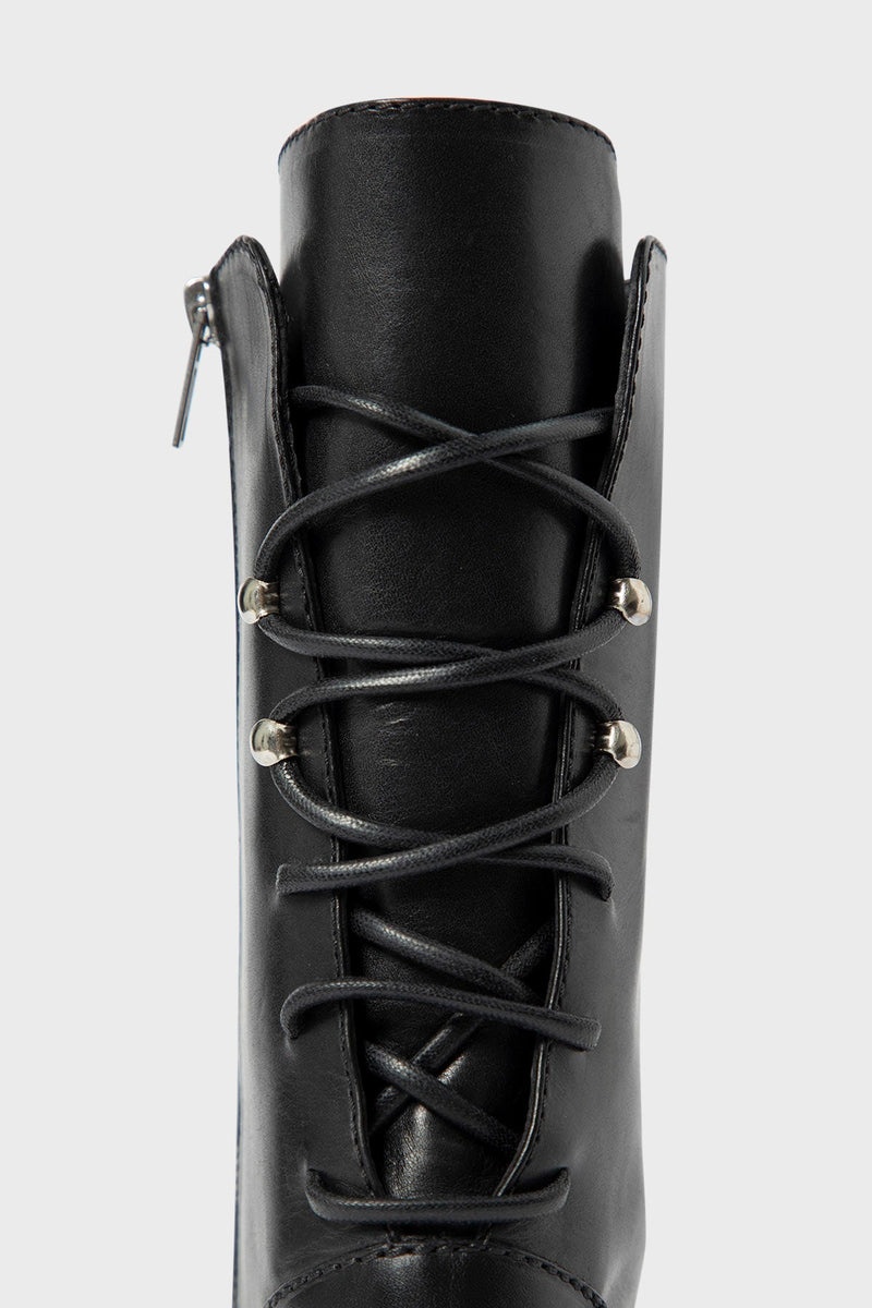 Kole Back Lace-Up Boots - 5