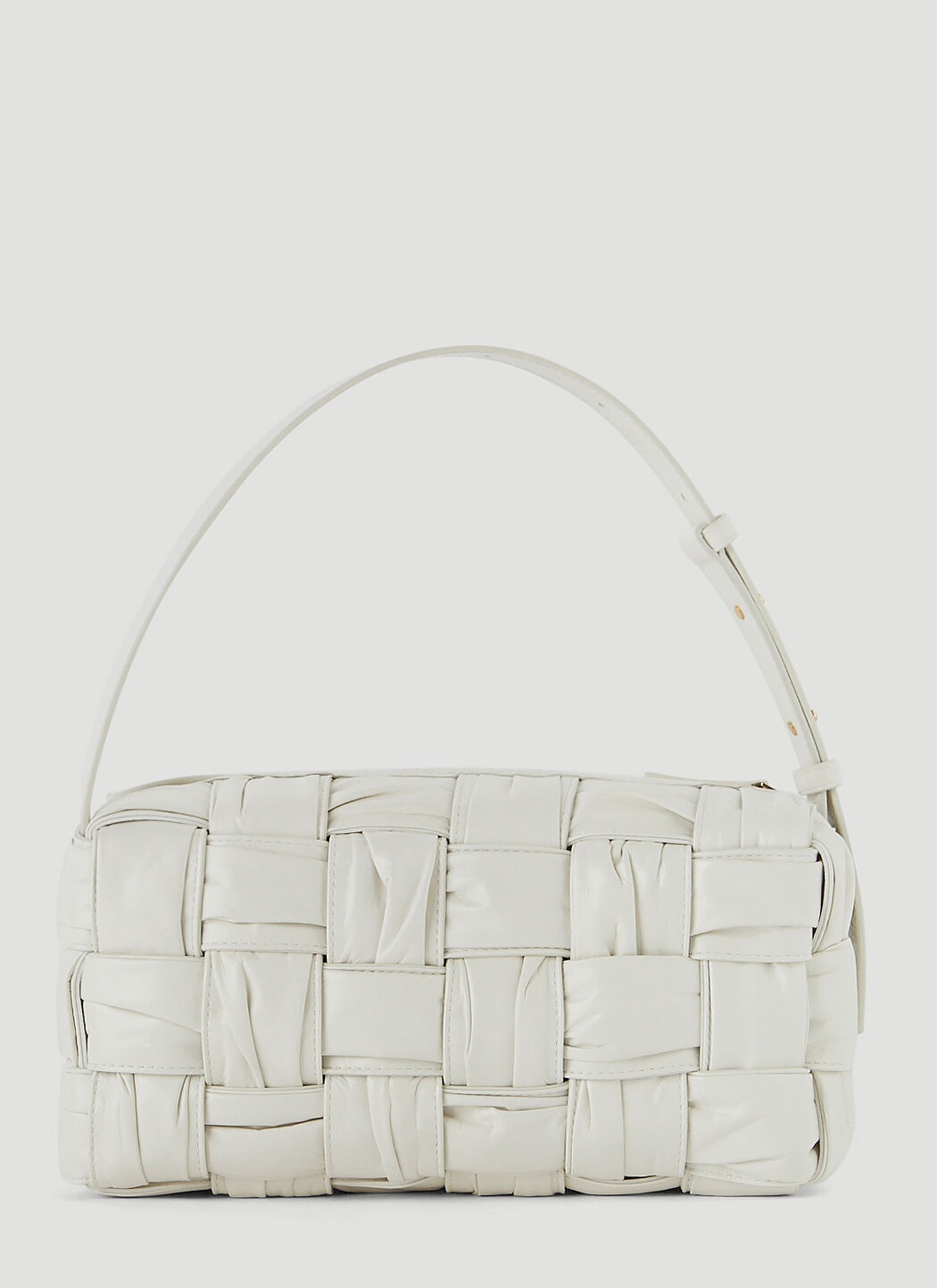 Brick Cassette Plissé Shoulder Bag - 3