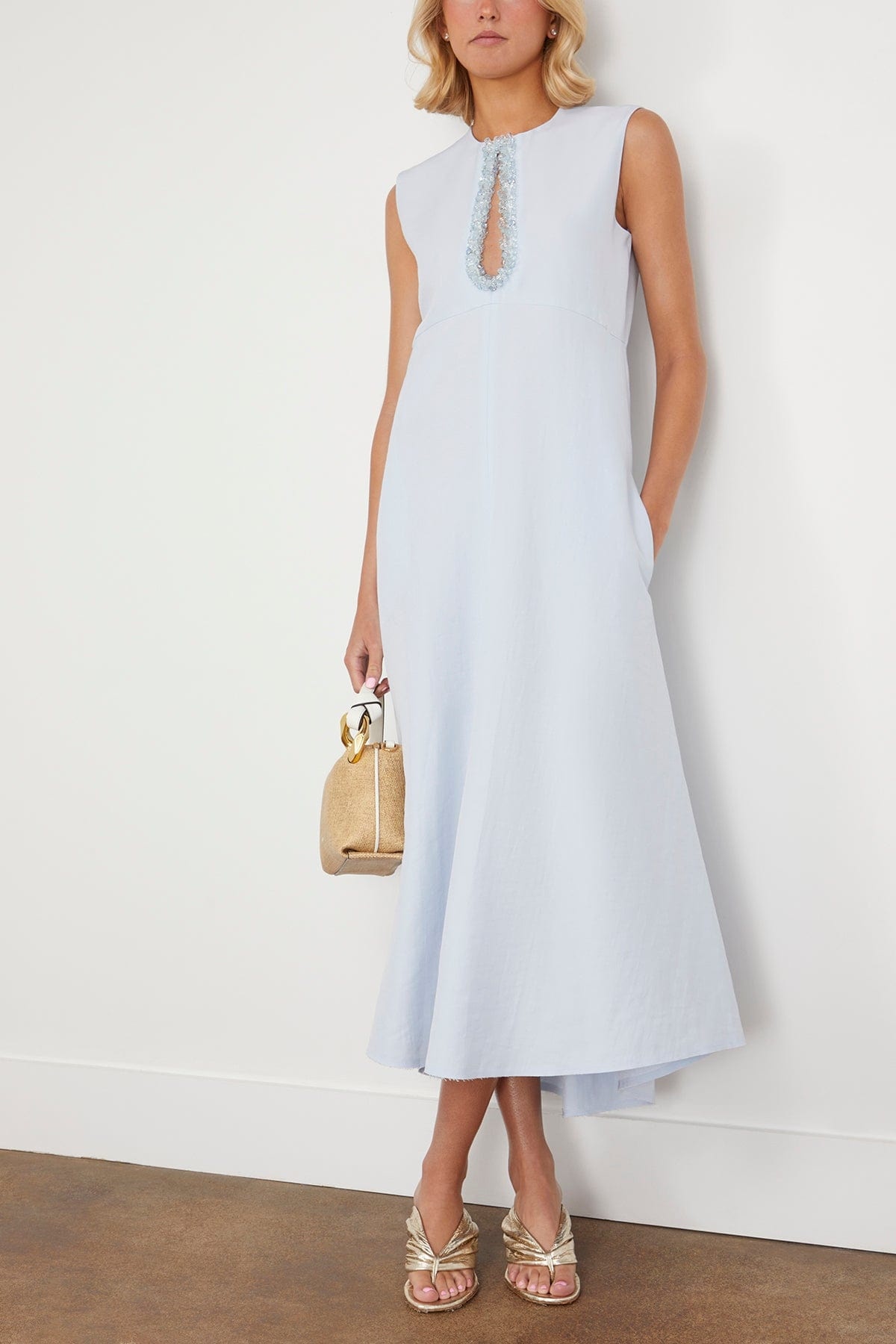 Summer Cruise Dress in Soft Blue - 2