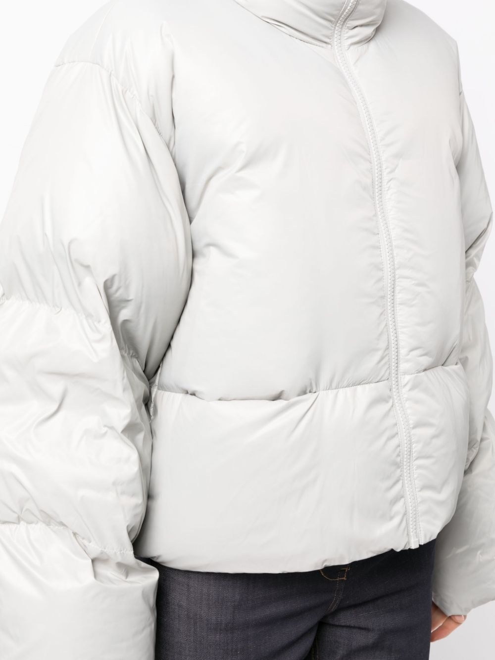 high-neck puffer jacket - 5