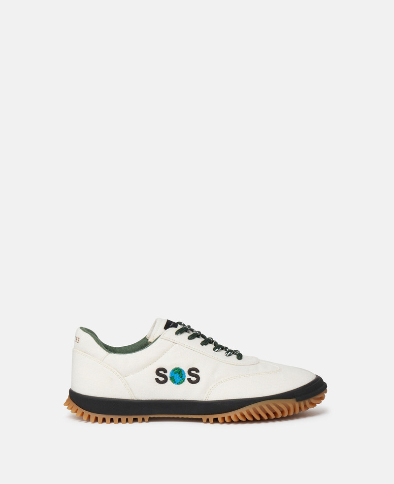 SOS Embroidered S-Wave Sport Trainers 1
