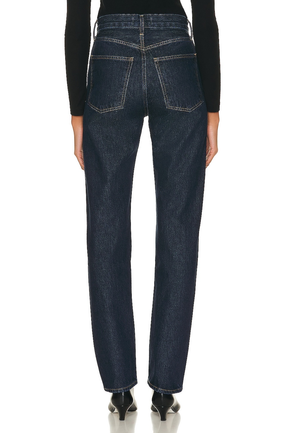 90s Pinch Waist High Rise Straight - 3