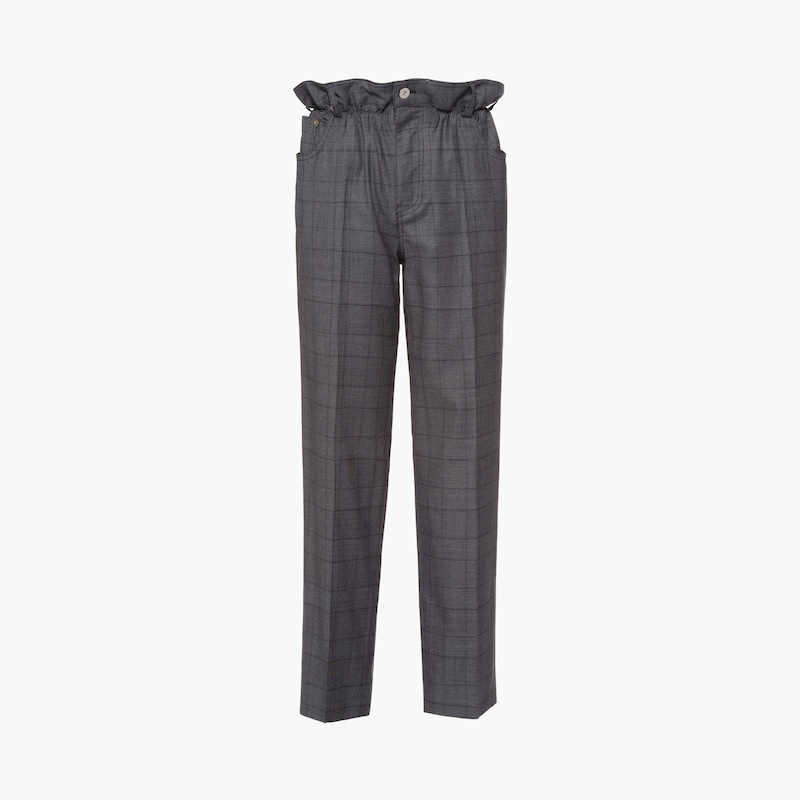 Prince of Wales check pants - 2