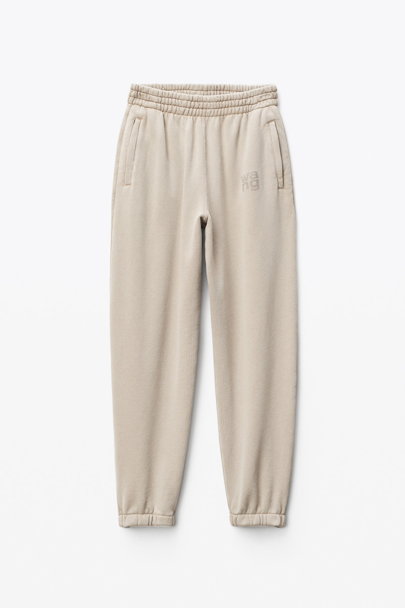 PUFF LOGO SWEATPANT IN STRUCTURED TERRY 1