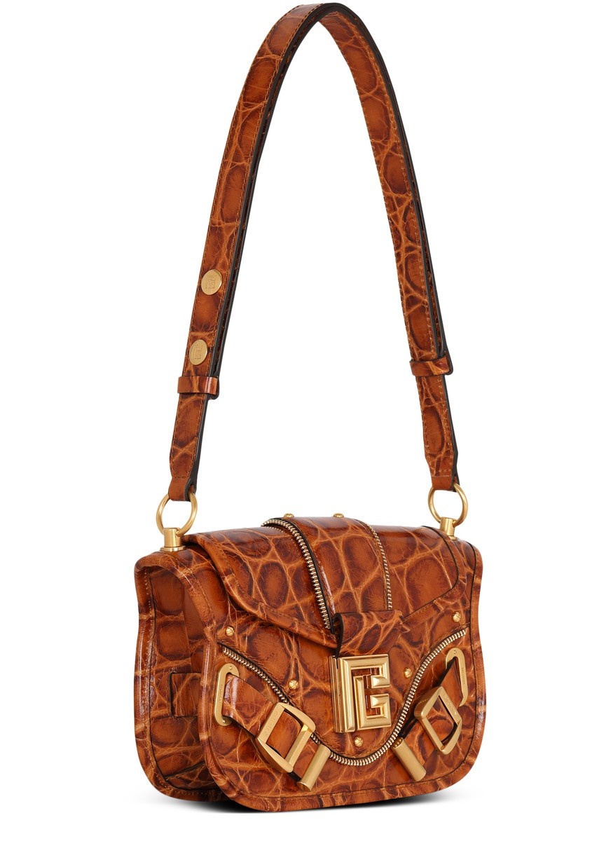 Blaze bag in crocodile effect leather - 3