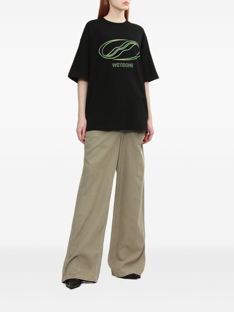 We11done Sporty Sheldon graphic-print T-shirt outlook