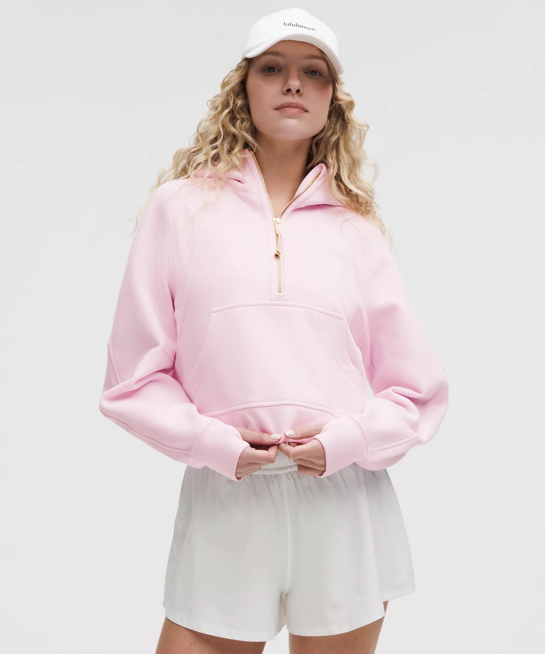 Scuba Oversized Half-Zip Hoodie - 1