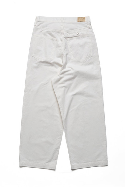 Kapital Chino PORT Baggy Pants - White outlook