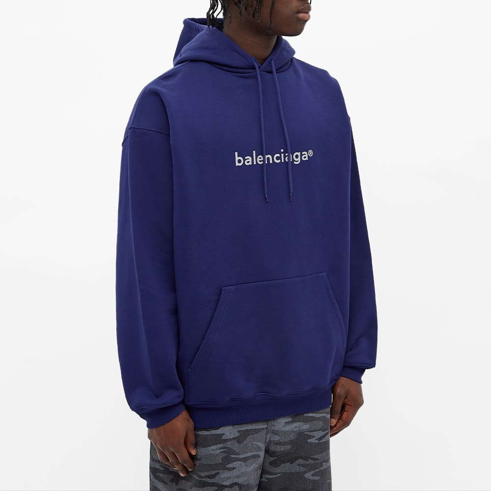 Balenciaga New Copyright Logo Popover Hoody - 4