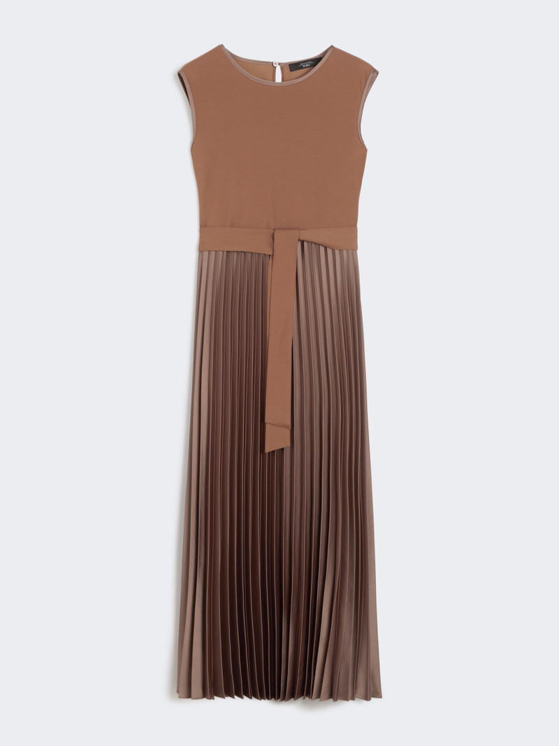 SAMUELE Sleeveless jersey dress 1