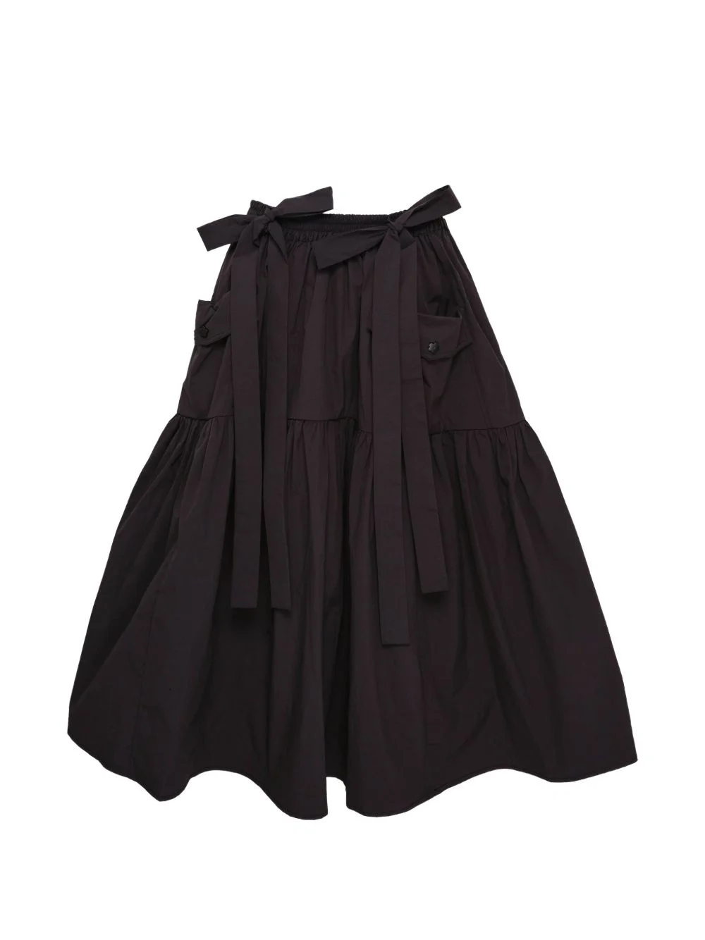 Cai ruffled midi skirt - 1