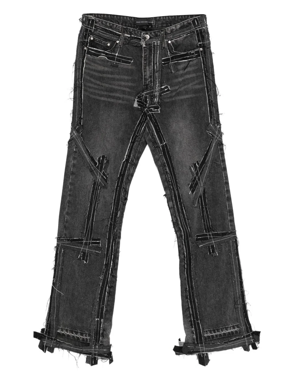 Exposure frayed jeans - 1