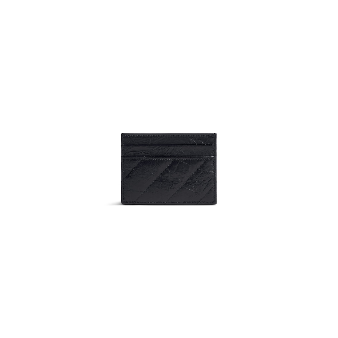 Women's Crush Card Holder Quilted  in Black - 2