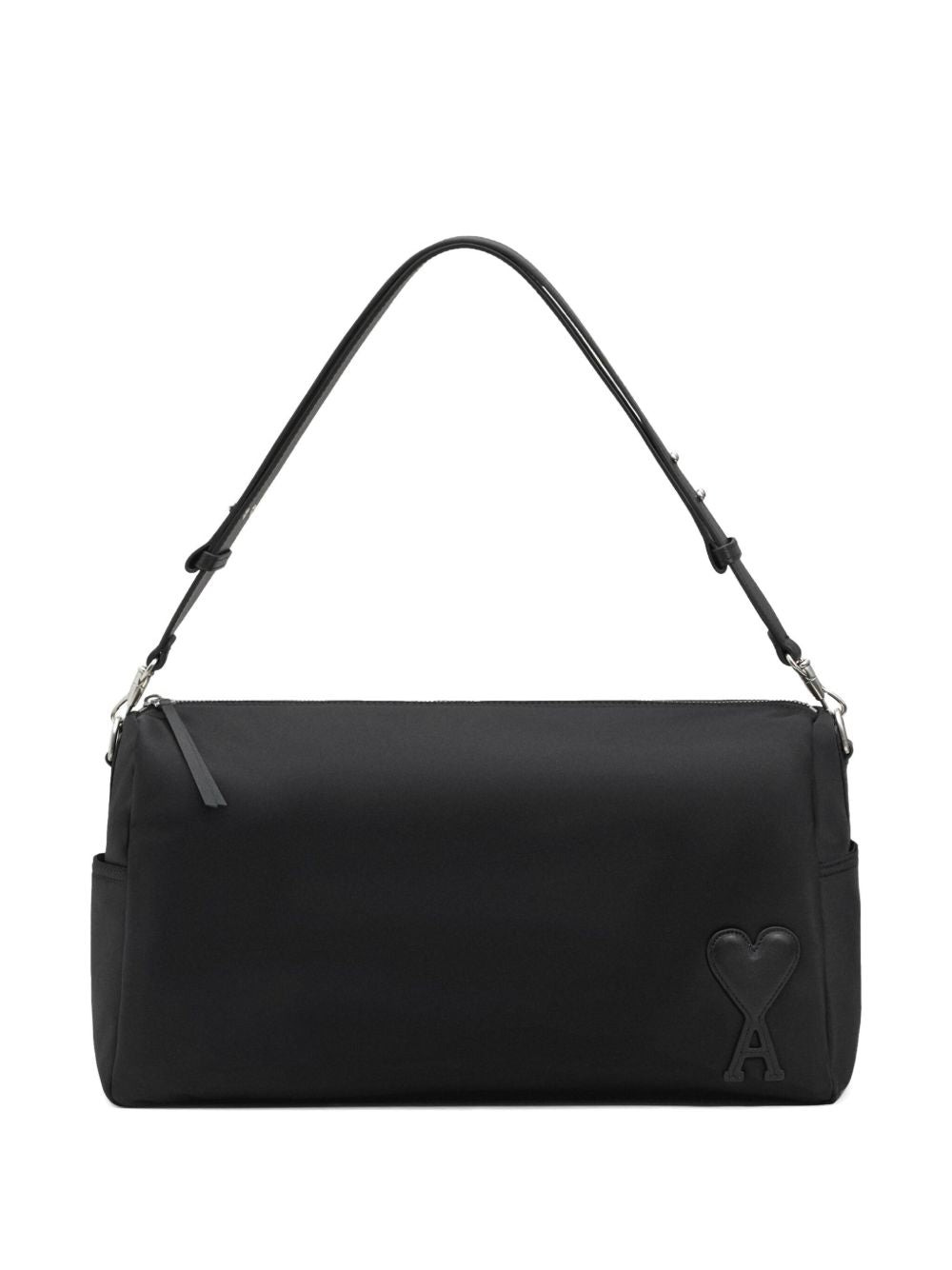 Ami Paris Women Marcel Large Nylon Shoulder Bag - 6