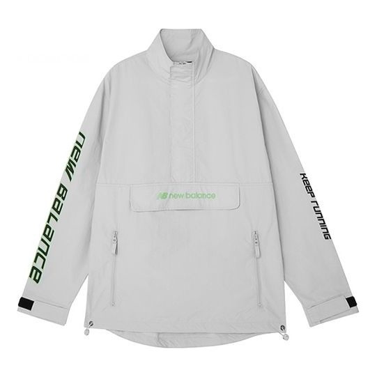 New Balance Keep Running Sweatshirt 'White' AMJ03321-LAN - 1