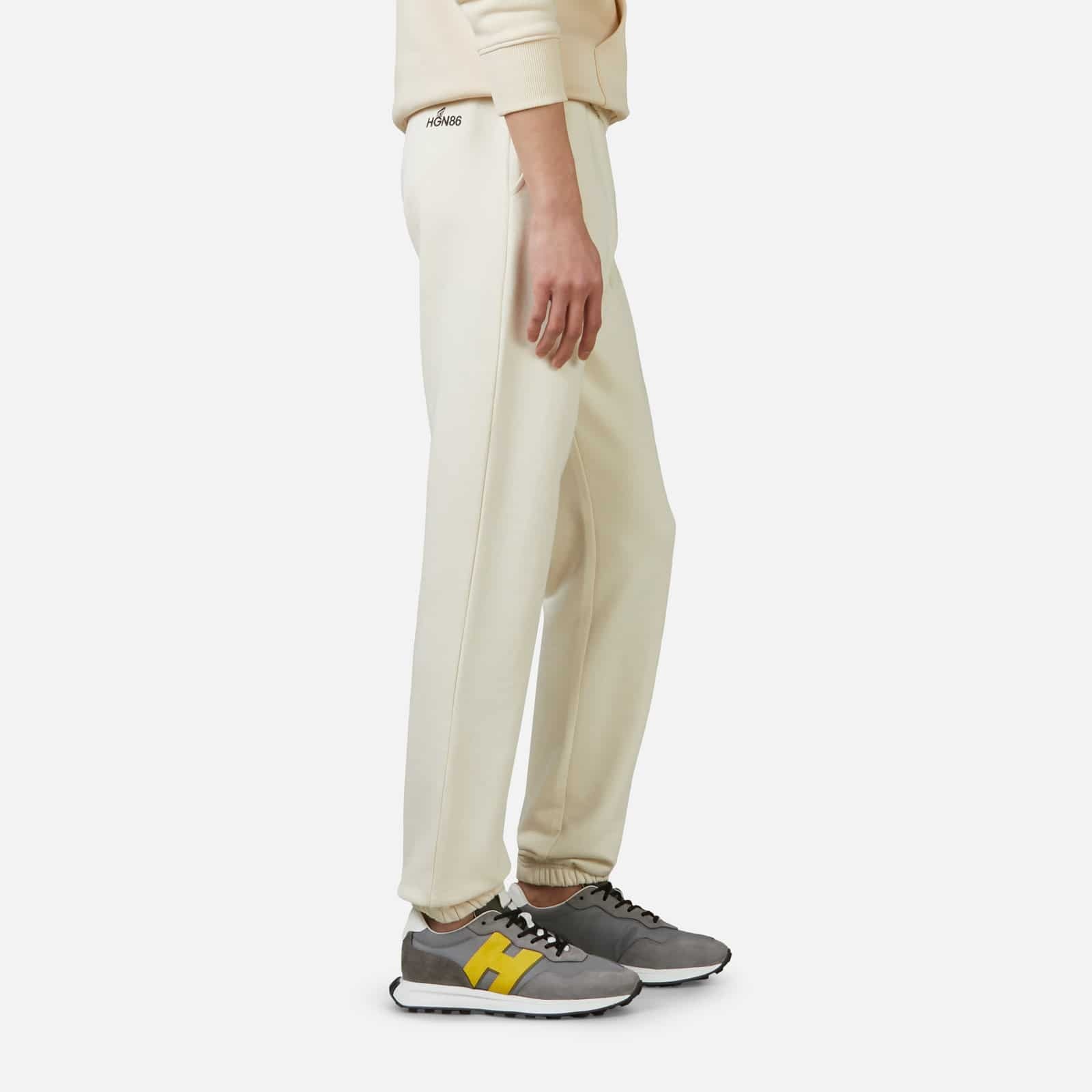 Sneakers Hogan H601 Grey Yellow White - 7