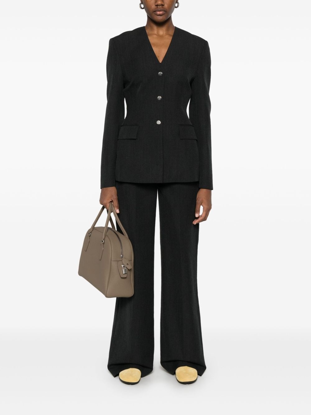 wool blazer - 2