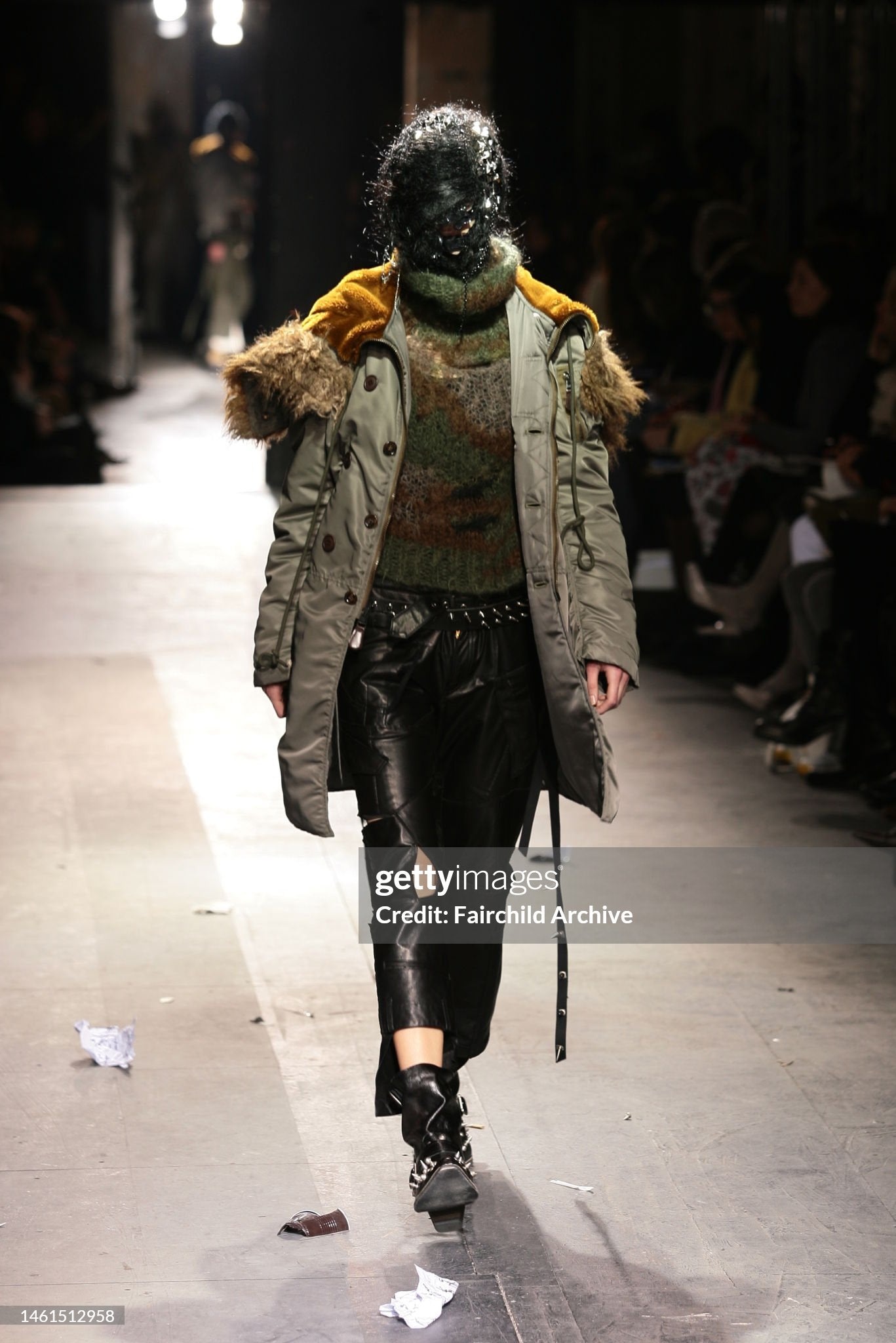 Junya Watanabe Fall 2006 Grail N-3B Oversized Military Parka Coat S - 2