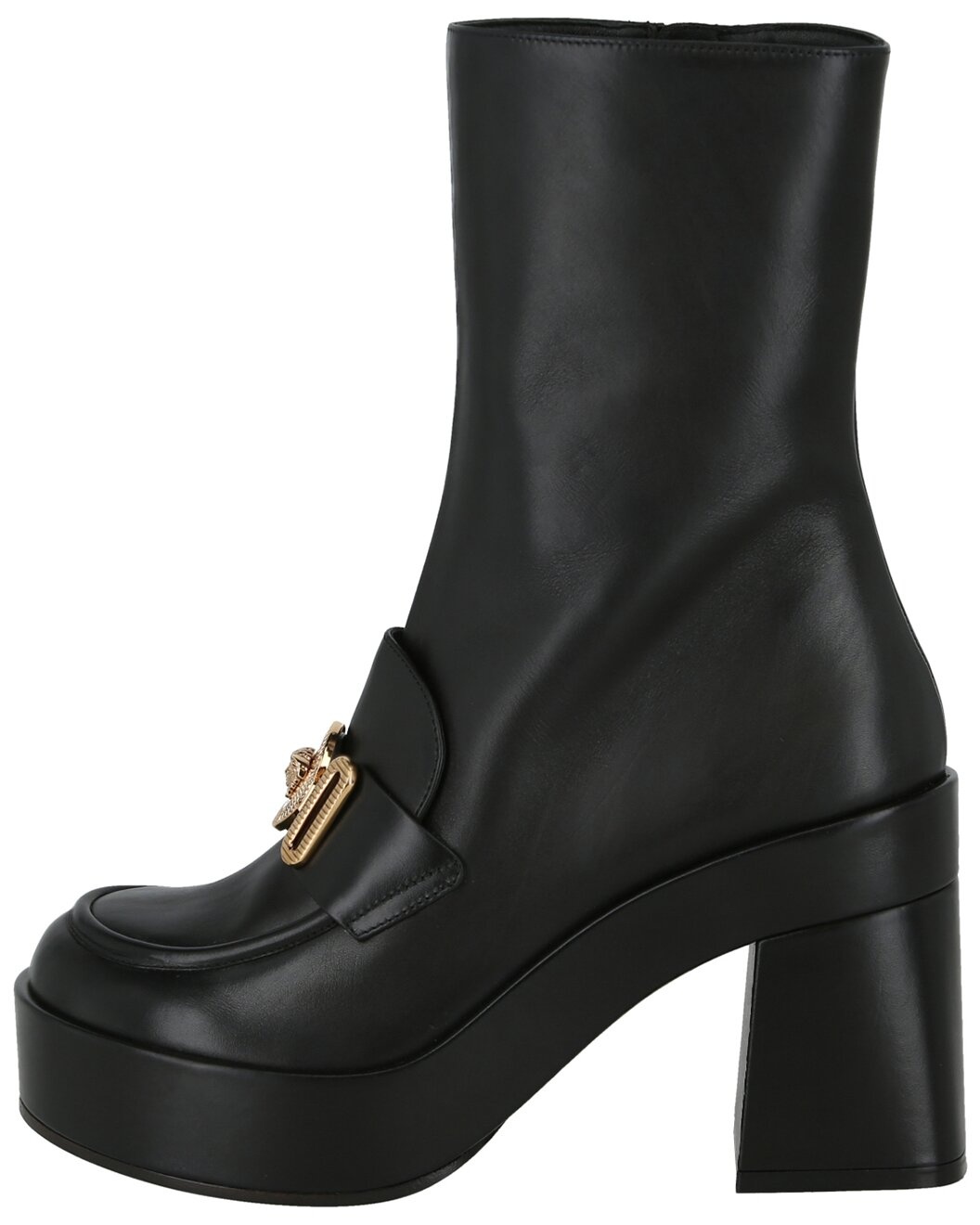 Versace Logo Leather Boot - 2