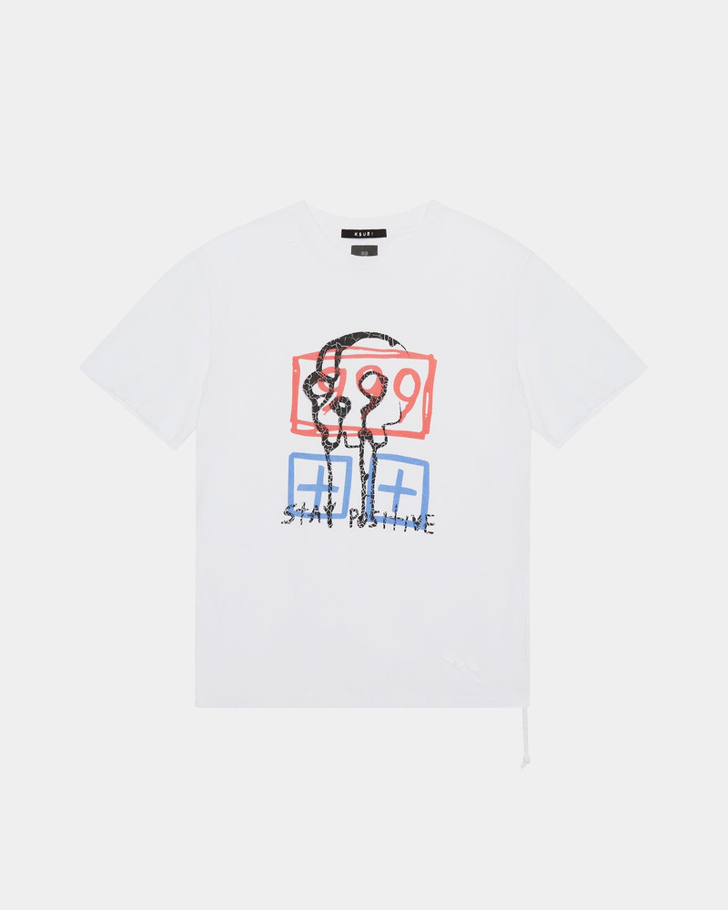 JUICE WRLD KASH SS TEE VINTAGE WHITE 6