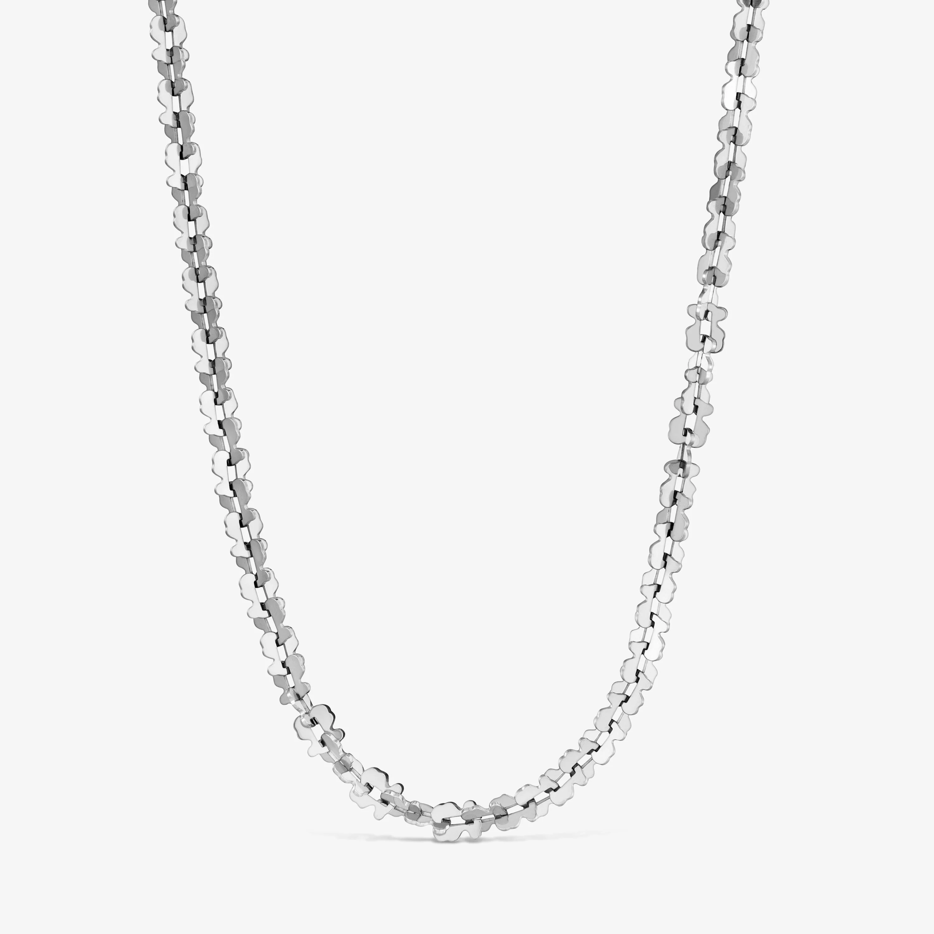 Short steel Necklace with bear motifs TOUS Carrusel - 1